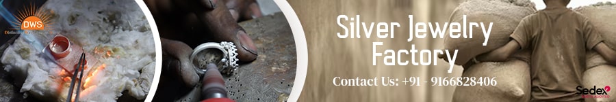 Silver Jewelry Factory in India